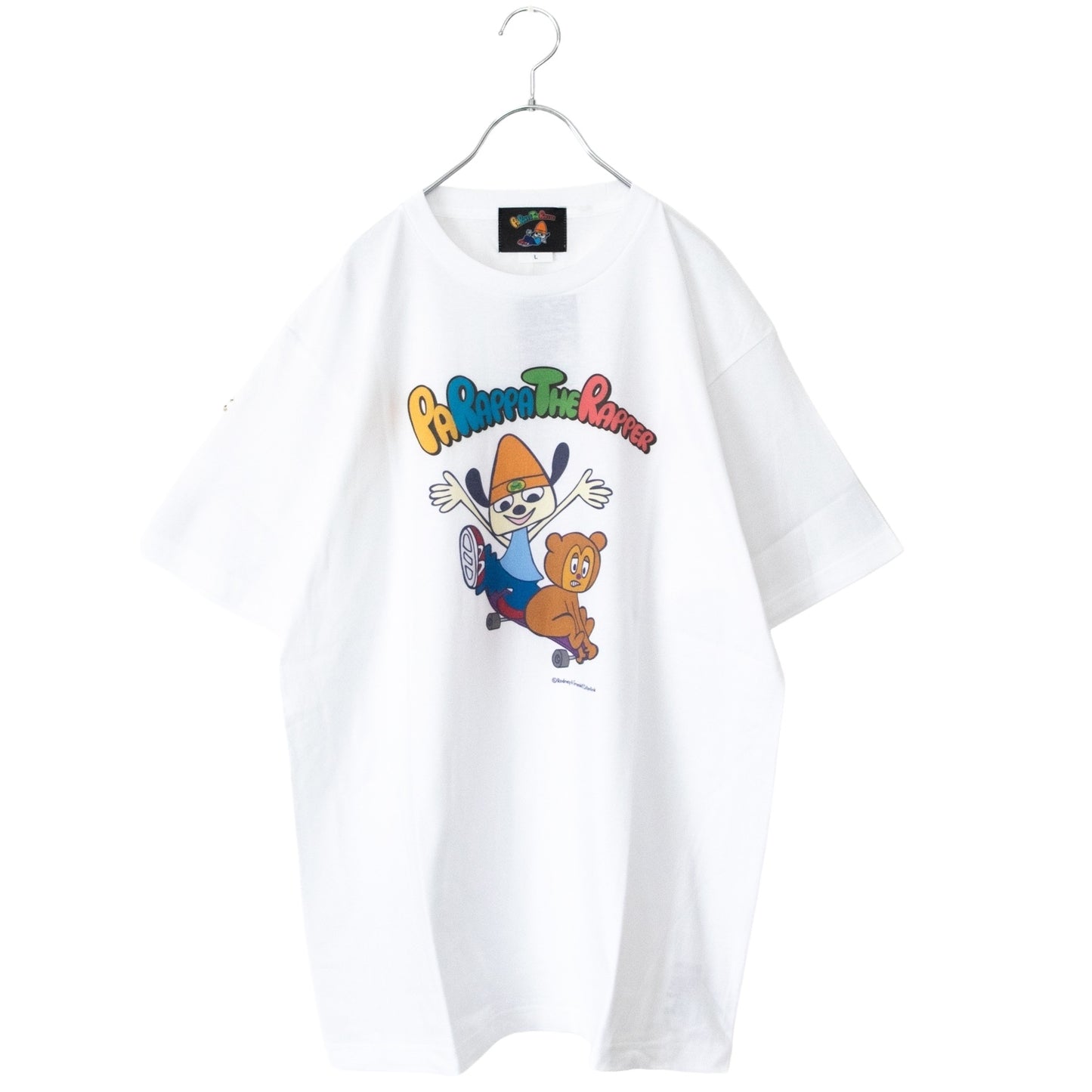 パラッパラッパー Tシャツ WP-013-03 WHITE スケートボード