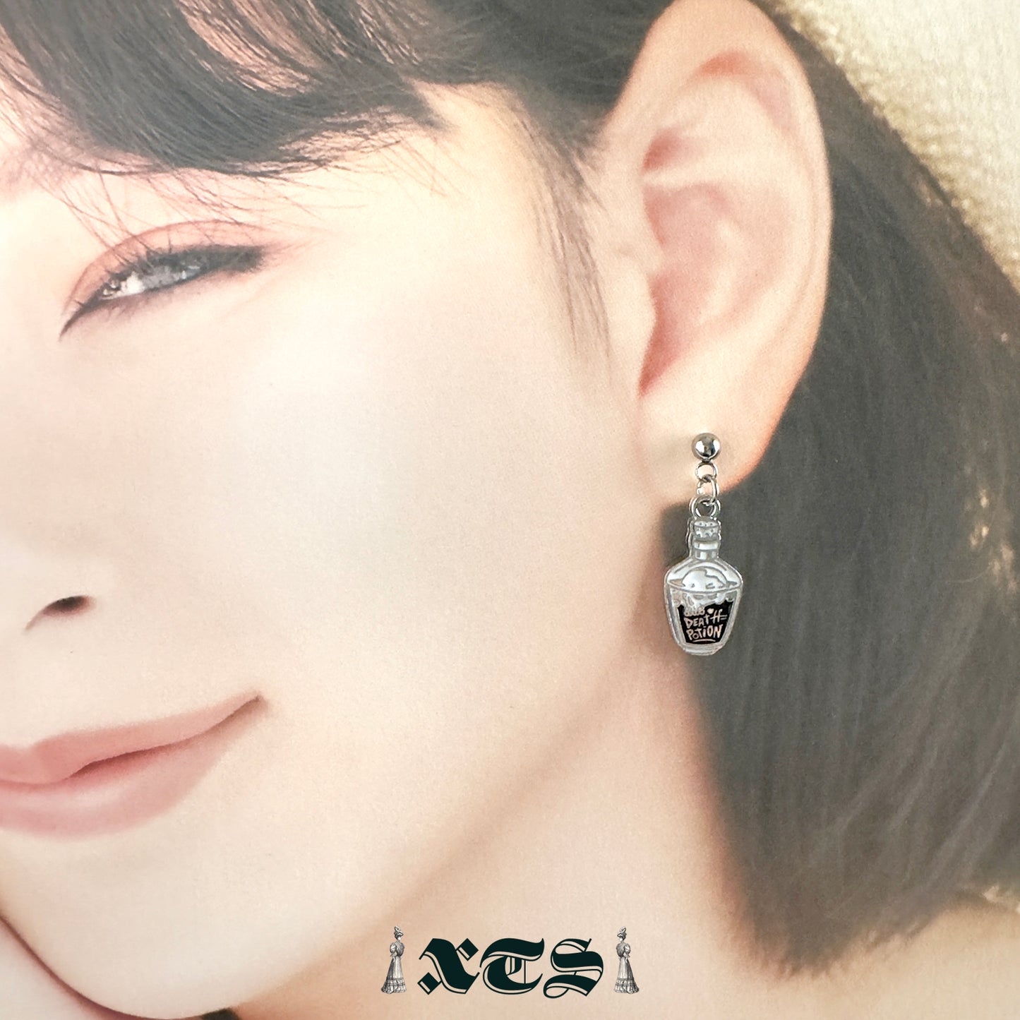 XTS Poison Bottle Earrings TS0309