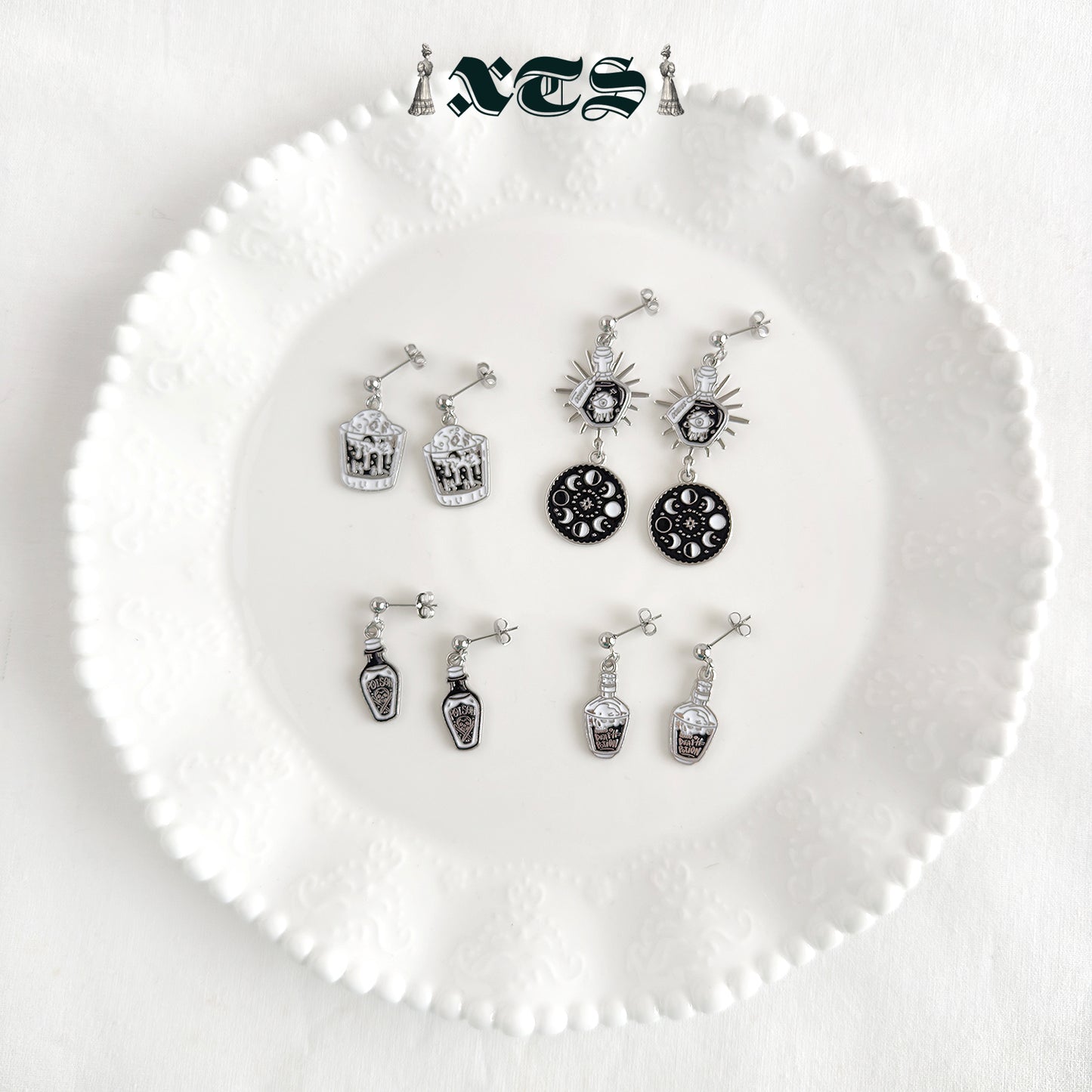 XTS Poison Bottle Earrings TS0309