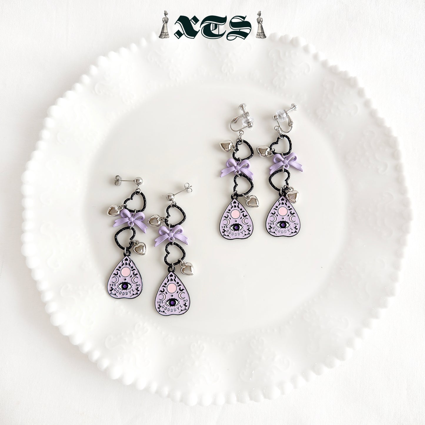 XTS Eye Planchette Earrings TS0312