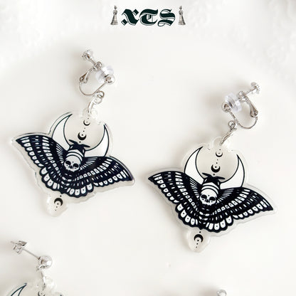 XTS Butterfly Skeleton Earrings TS0317