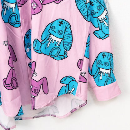 ACDC RAG バニードールズ 長袖シャツ PINK