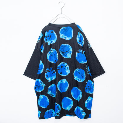 ACDC RAG アシメリンゴ ヒュージ Tシャツ Black/Blue