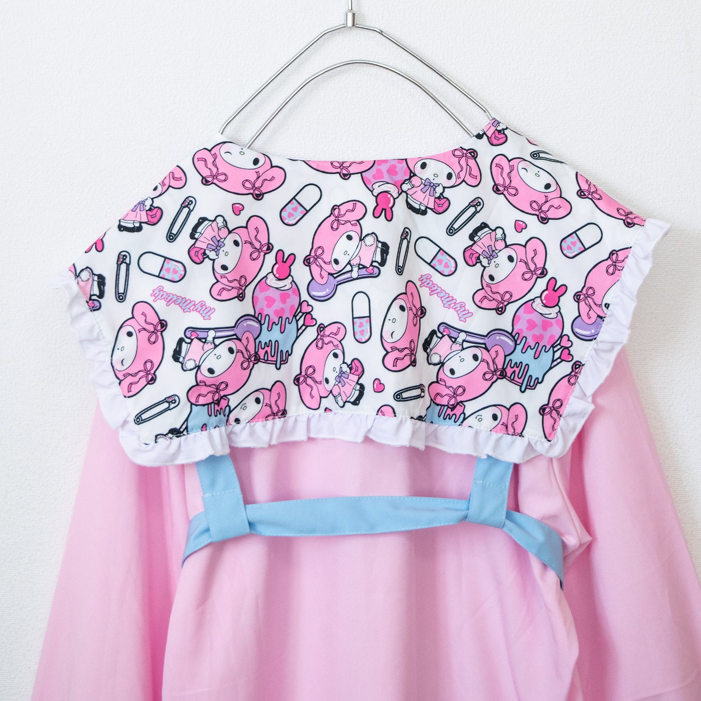 ACDC RAG x Sanrio My Melody Harness Long Sleeve Blouse PINK