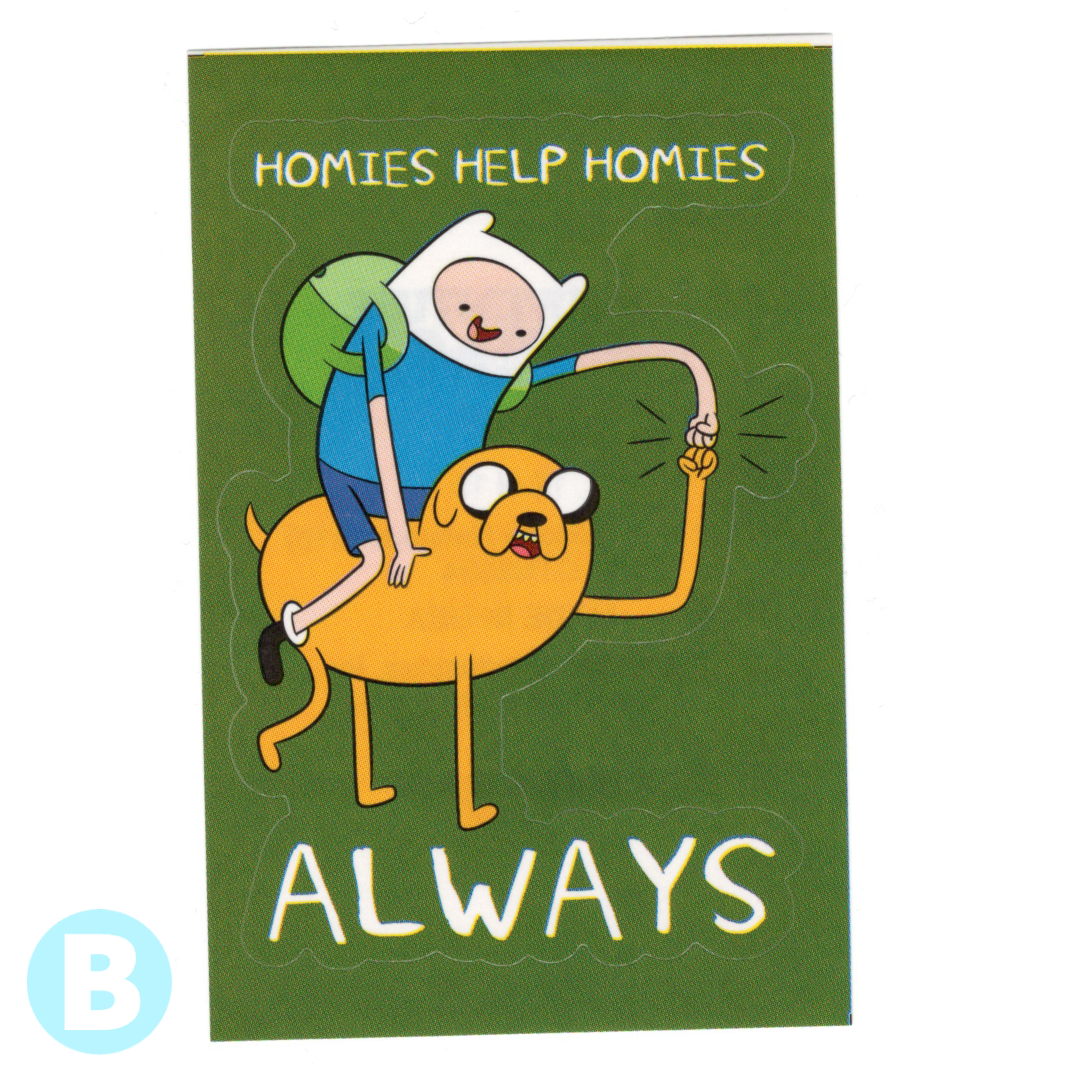 Adventure Time Die Cut Sticker