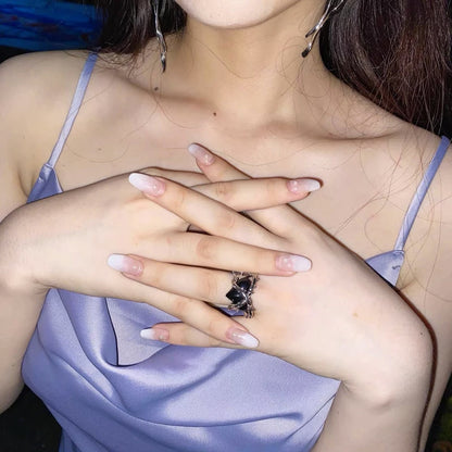 有刺鉄線 ハート リング BLACK MP_S