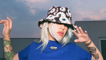 MISHKA Original Keep Watch Bucket Hat BLACK/COLOR