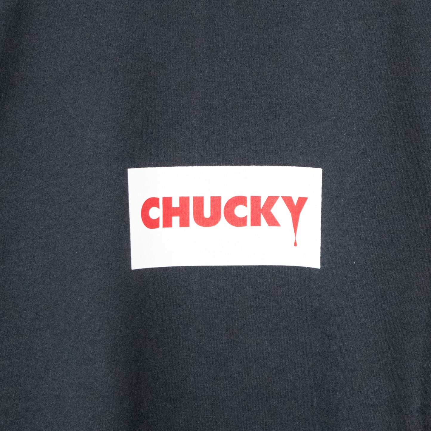 チャッキー CHUCKY フォトプリント 半袖Tシャツ BLACK