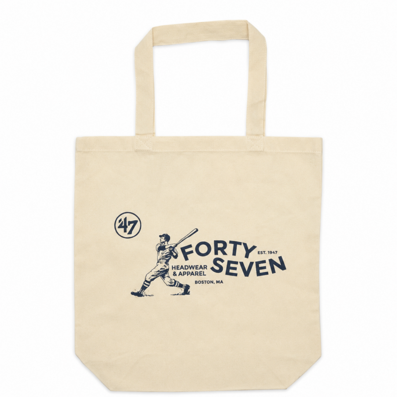 47フォーティーセブン Forty Seven Logo Print Cotton Tote