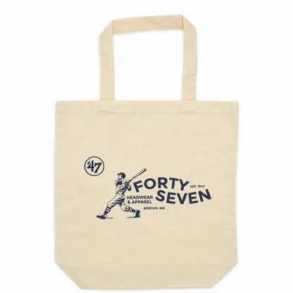 47フォーティーセブン Forty Seven Logo Print Cotton Tote