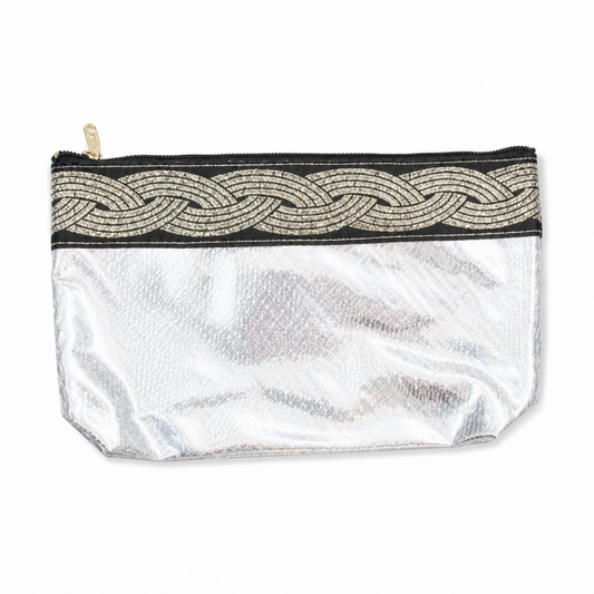 Hologram Medium ポーチ SILVER