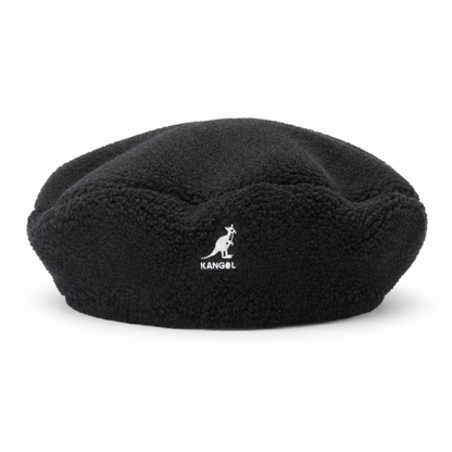 KANGOL PLUSH BERET 107169015 BLACK