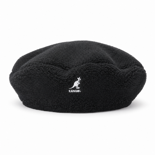 KANGOL PLUSH BERET 107169015 BLACK