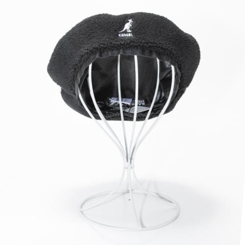 KANGOL PLUSH BERET 107169015 BLACK