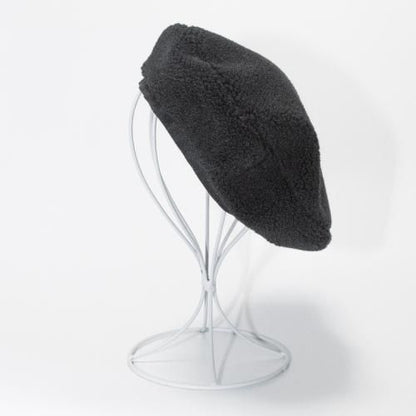 KANGOL PLUSH BERET 107169015 BLACK
