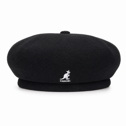 KANGOL Wool Jax Beret 107-169006 BLACK