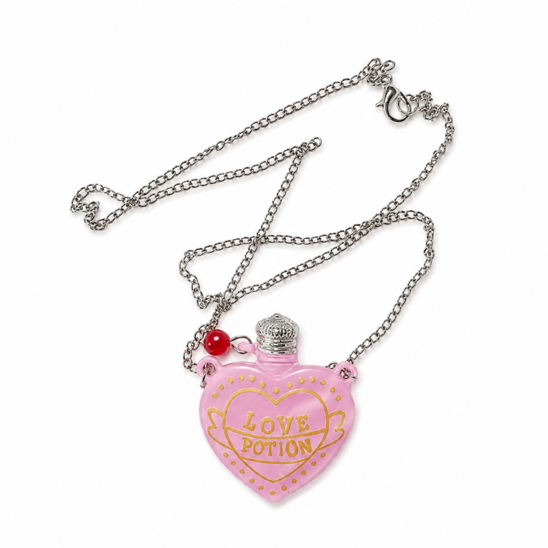 LOVE POTIONボトル ネックレス PINK ピンク