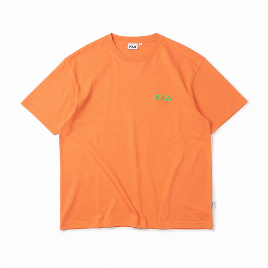 FILA BTS着用モデル Tシャツ ORANGE オレンジ