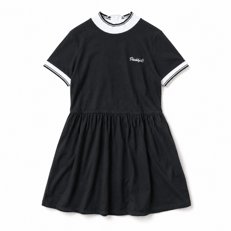 Glitters For Dinner Daddy's Polo ワンピース ポロシャツワンピース BLACK