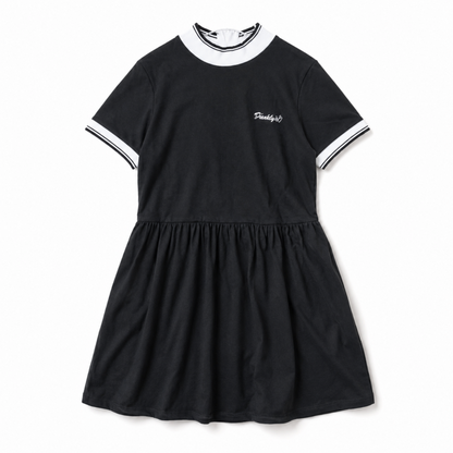 Glitters For Dinner Daddy's Polo ワンピース ポロシャツワンピース BLACK