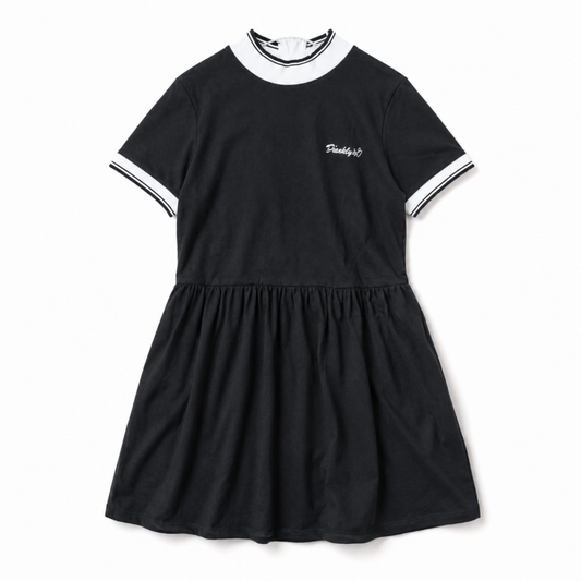 Glitters For Dinner Daddy's Polo ワンピース ポロシャツワンピース BLACK