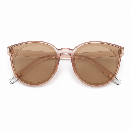 シンプルサングラス Pink Beige