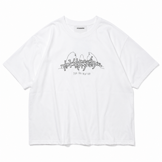 すばらしきこのせかい The Animation コラボレーション Main Logo 半袖Tシャツ WHITE AMSB001