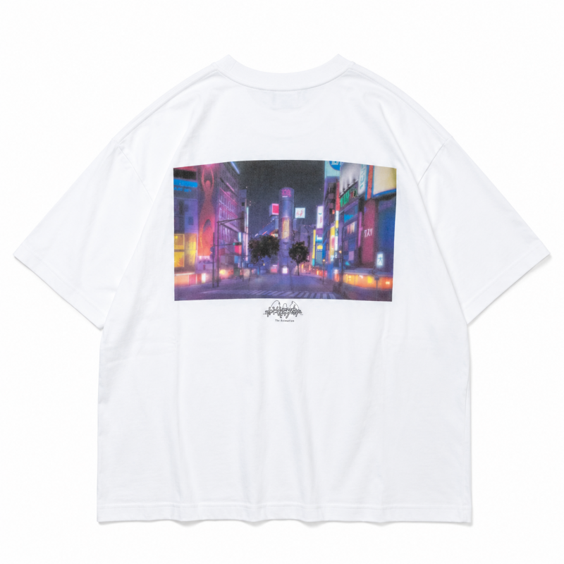 すばらしきこのせかい The Animation コラボレーション Shibuya Neon 半袖Tシャツ WHITE AMSB002