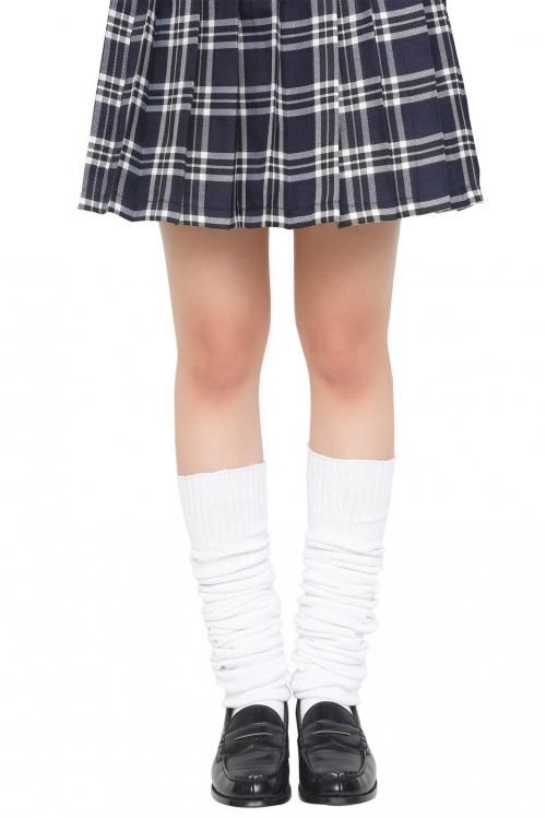 Teens Ever 120cm 靴下 ルーズソックス WHITE