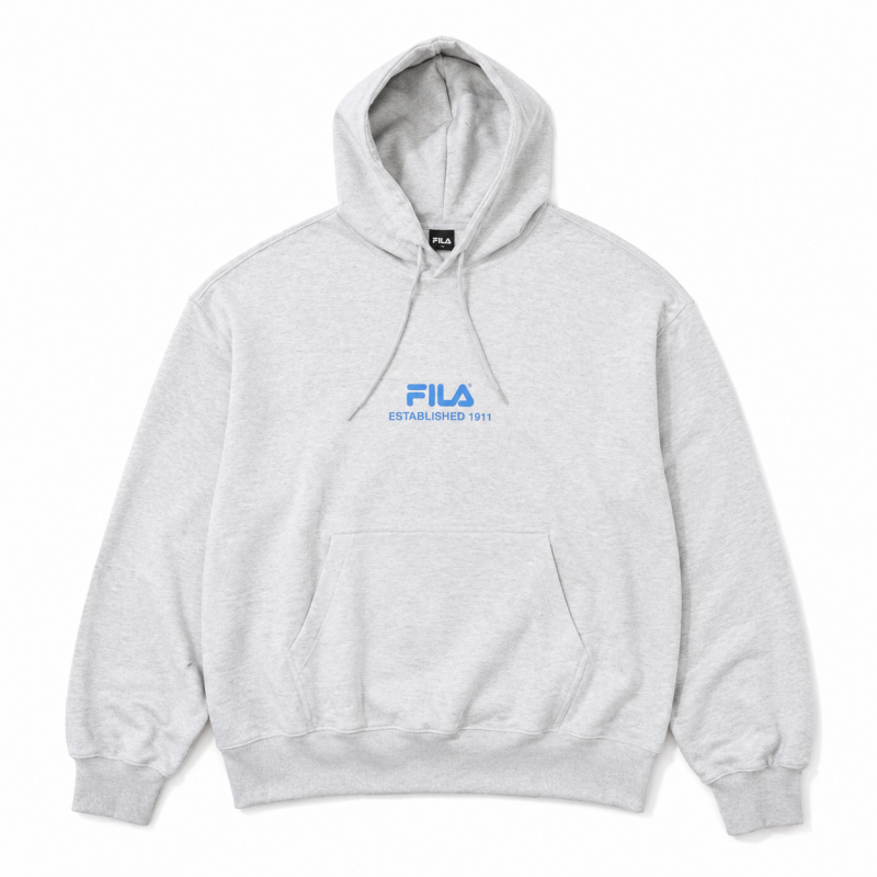 FILA【Find your Basics】BTS着用モデルパーカー GRAY グレー