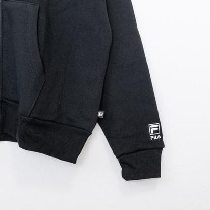 FILA フィラ U HW FZ スウェットJKT スウェット FS3093 BLACK