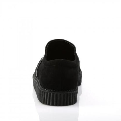 Demonia デモニア ローファークリーパーシューズ V-CREEPER-607 BLACK