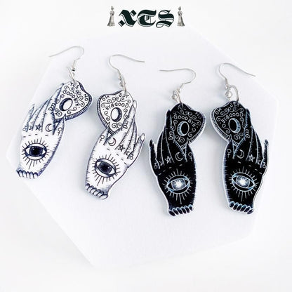 XTS タトゥーハンド Tattoo Hand With Planchette ピアス TS0264