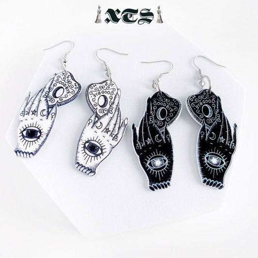 XTS タトゥーハンド Tattoo Hand With Planchette ピアス TS0264