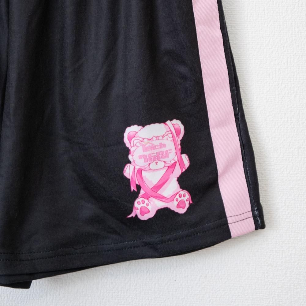 ACDC RAG ねむくま ショートパンツ BLACK