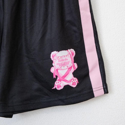 ACDC RAG ねむくま ショートパンツ BLACK