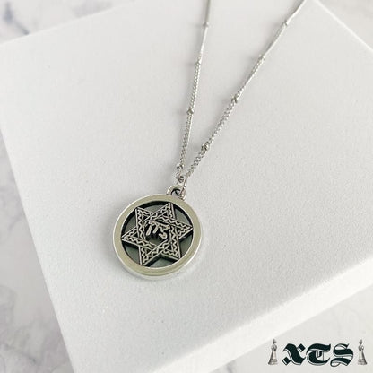 XTS Hexagram 六芒星 ネックレス SILVER TS0248
