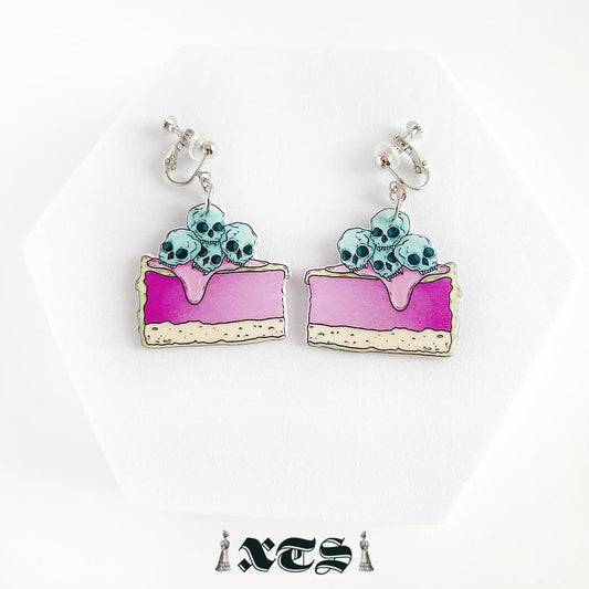 XTS Skull Cake イヤリング TS0275