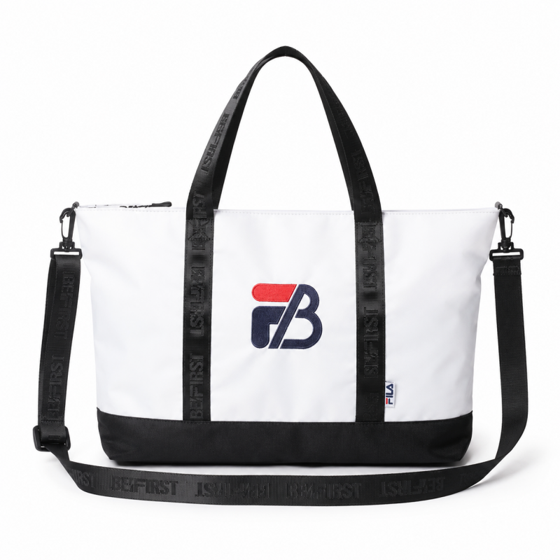 FILA x BE:FIRST ロゴ ２WAY トートバッグ WHITE