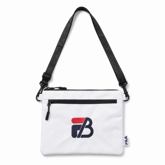FILA x BE:FIRST ロゴ サコッシュ WHITE
