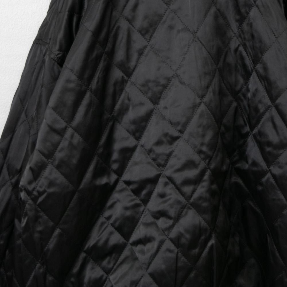 VISION STREET WEAR リバーシブル中綿サテンブルゾン BLACK