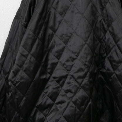 VISION STREET WEAR リバーシブル中綿サテンブルゾン BLACK