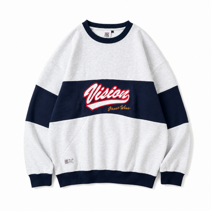 VISION STREET WEAR 裏起毛ホッケートレーナー GRAY グレー