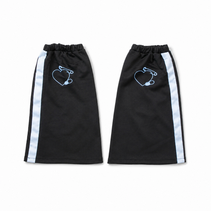 ACDC RAG サイドダブルライン ジャージ レッグウォーマー BLACK/BLUE