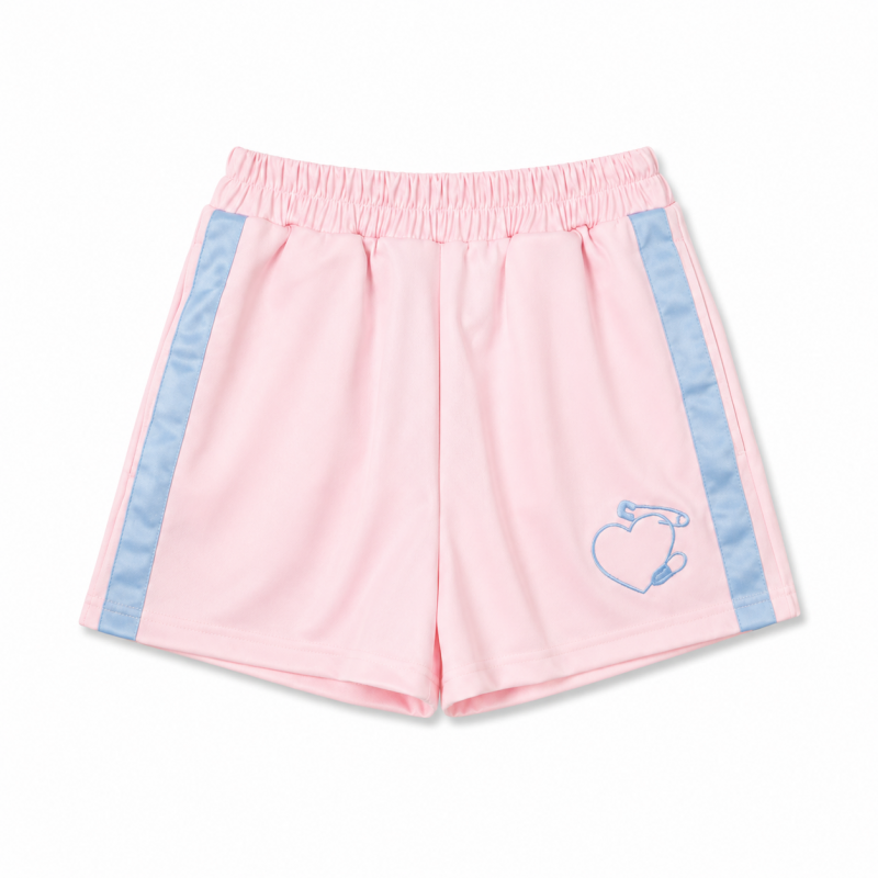 ACDC RAG サイドダブルライン ジャージ ショートパンツ LIGHT PINK