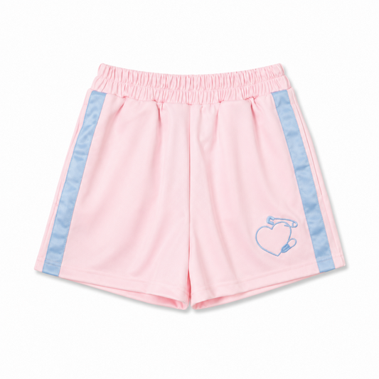 ACDC RAG サイドダブルライン ジャージ ショートパンツ LIGHT PINK