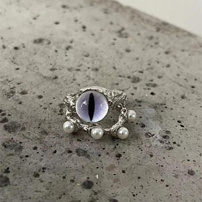 EYE パール リング SILVER
