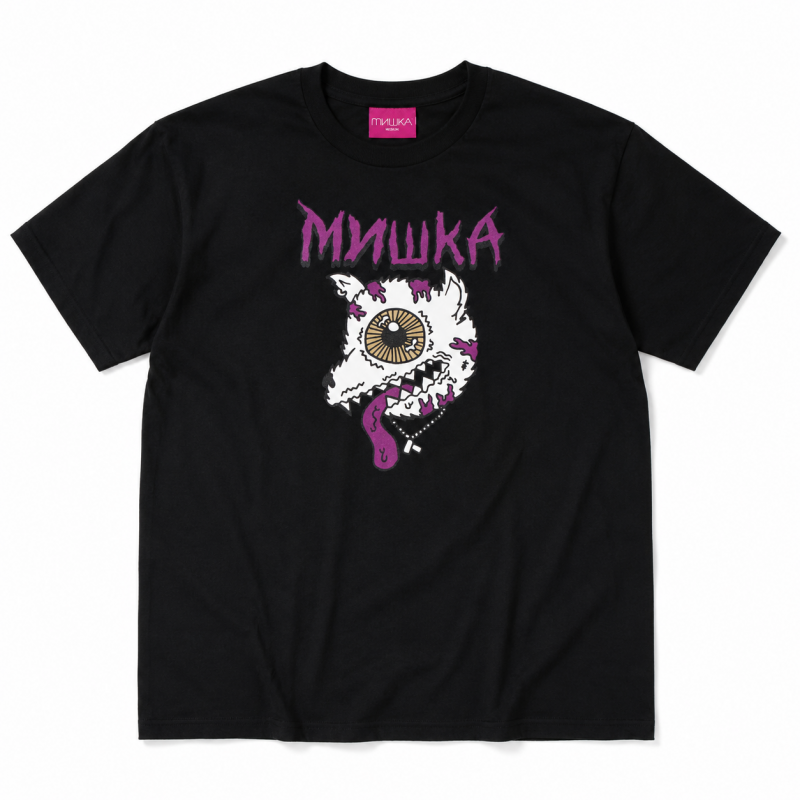 MISHKA RABIES TEE BLACK