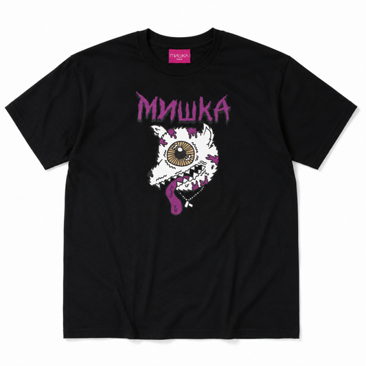 MISHKA RABIES TEE BLACK