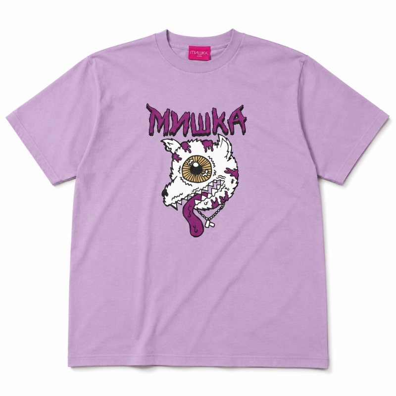 MISHKA RABIES TEE L.PURPLE